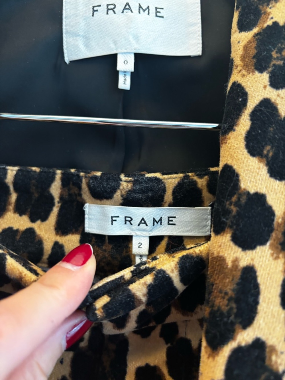 Frame Leopard Print Blazer and Trousers - Picture 3 of 5